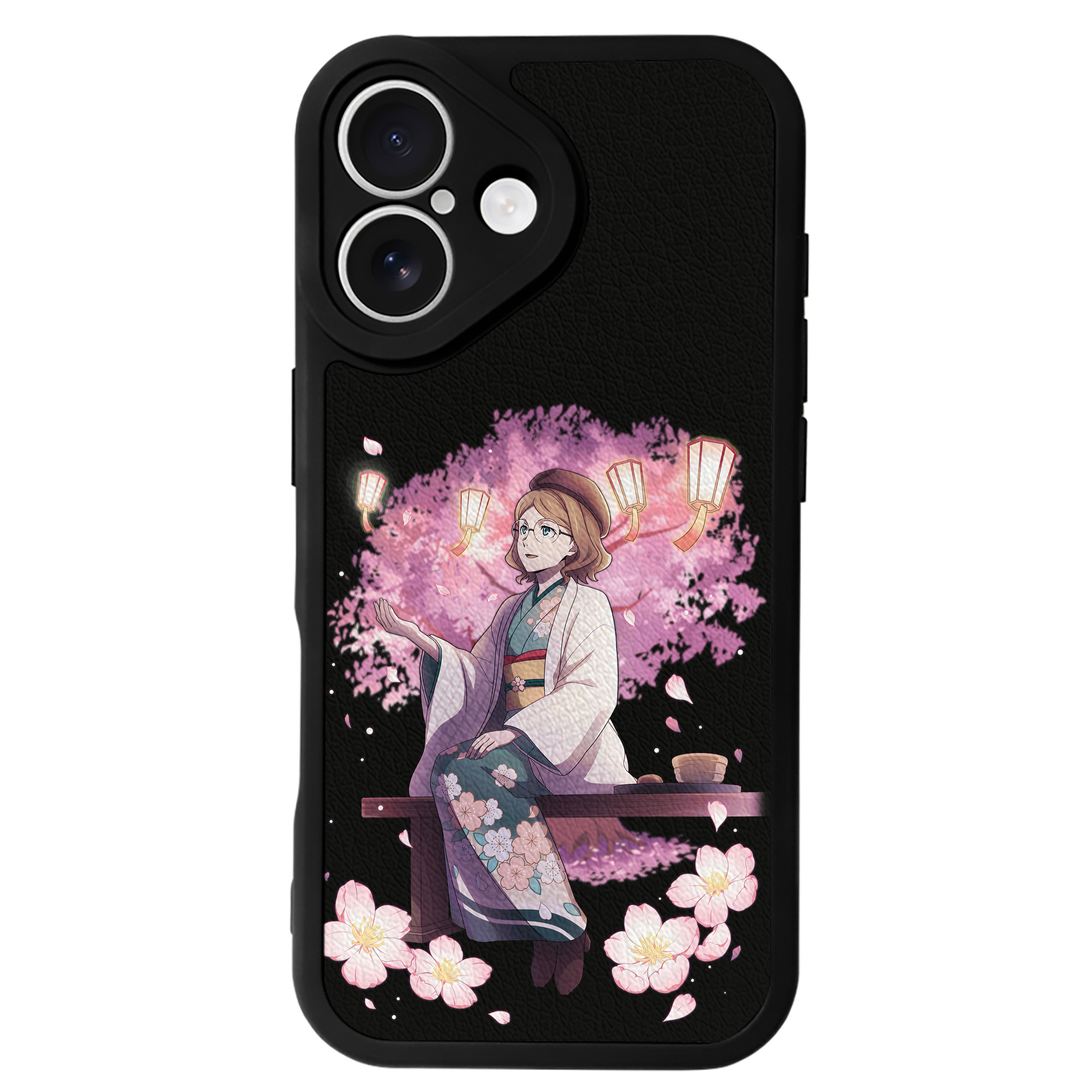 （画像用） 文豪ストレイドッグス Bungo Stray Dogs 【iPhone 16シリーズ対応】シリコンスマホケース（レザー調） 材質：シリコン
